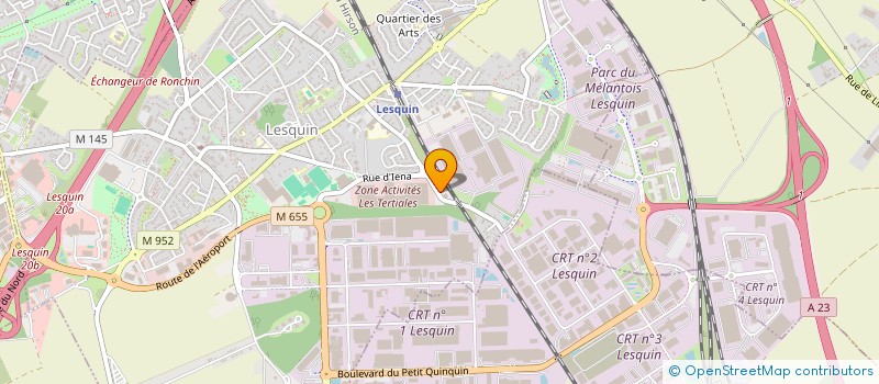 localisation de l'entreprise NEOCOLIS  LESQUIN