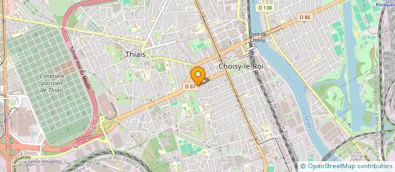 localisation de l'entreprise NEOCOLLAB CONSULTING  THIAIS