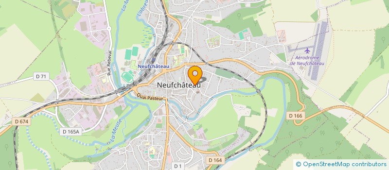 localisation de l'entreprise NEOCOLOR à NEUFCHATEAU