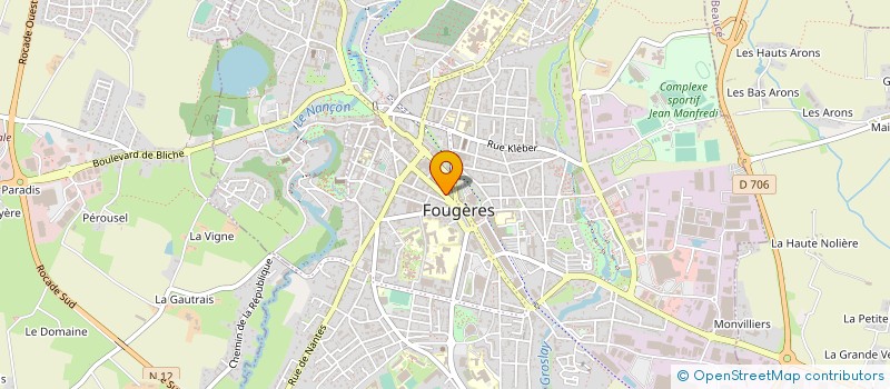 localisation de l'entreprise NEOCOM 360 à FOUGERES