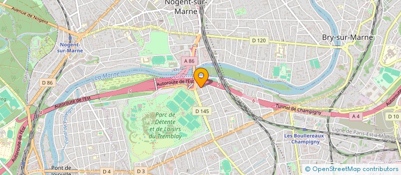 localisation de l'entreprise NEOCOM PRODUCTIONS à CHAMPIGNY-SUR-MARNE