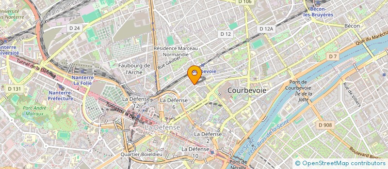 localisation de l'entreprise NEOCONCEPTVRD à COURBEVOIE