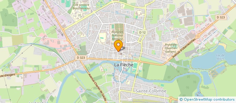 localisation de l'entreprise NEOCONEX à LA FLECHE