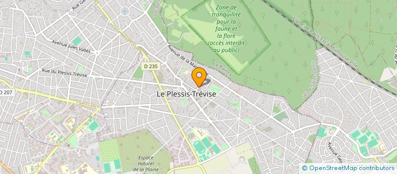 localisation de l'entreprise NEOCONSEIL  LE PLESSIS-TREVISE