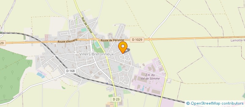 localisation de l'entreprise NEOCORE à VILLERS-BRETONNEUX