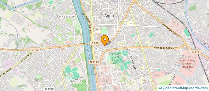 localisation de l'entreprise NEOCOV  AGEN