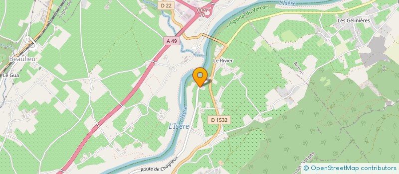 localisation de l'entreprise NEOCROLLES  COGNIN-LES-GORGES