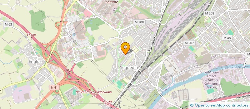 localisation de l'entreprise NEOCUBE CONSULTING  SEQUEDIN