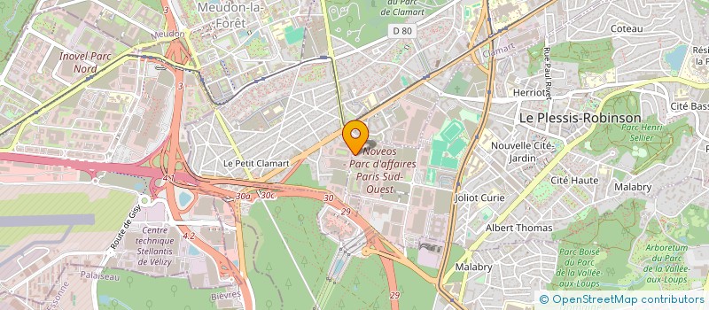 localisation de l'entreprise NEODE SYSTEMS à LE PLESSIS-ROBINSON