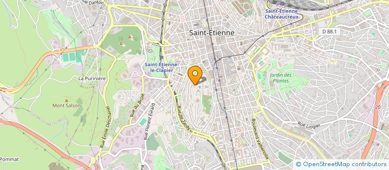 localisation de l'entreprise NEODEMOS  SAINT-ETIENNE
