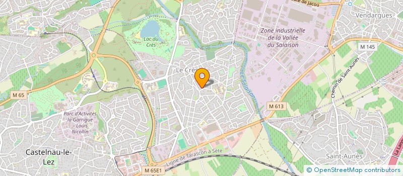 localisation de l'entreprise NEODEP à LE CRES