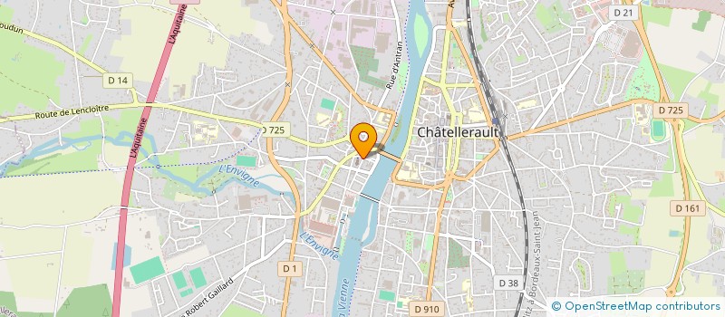 localisation de l'entreprise NEODEV 2050 à CHATELLERAULT