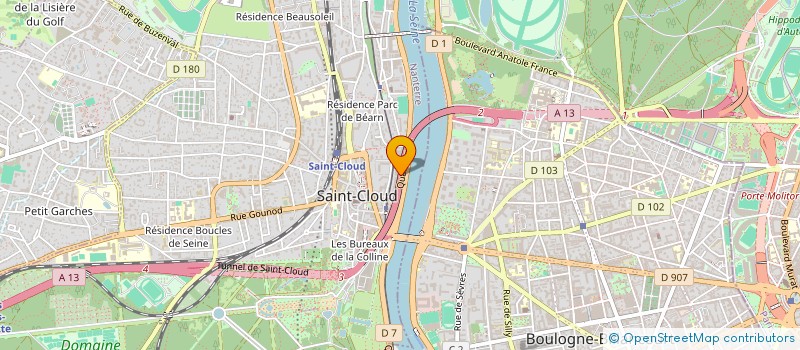 localisation de l'entreprise NEODIA TECHNOLOGIES à SAINT CLOUD