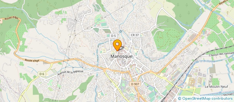 localisation de l'entreprise NEODIS à MANOSQUE