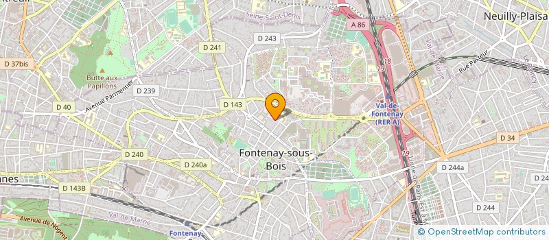 localisation de l'entreprise NEODIS GROUP à FONTENAY-SOUS-BOIS