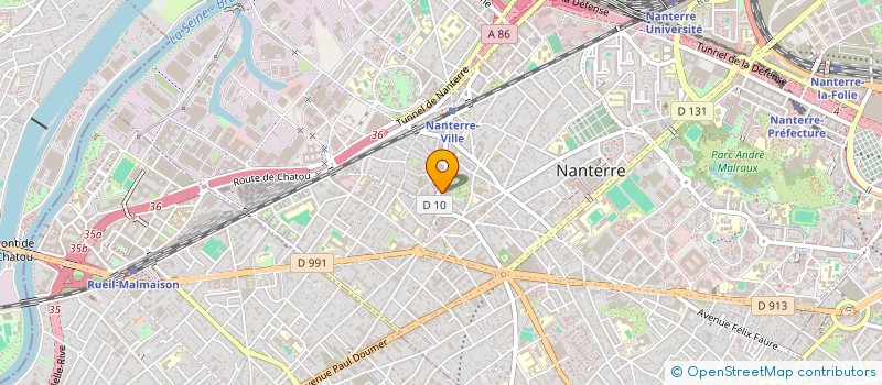 localisation de l'entreprise NEODISS à NANTERRE