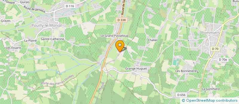 localisation de l'entreprise NEODOM  PORTE DES PIERRES DOREES