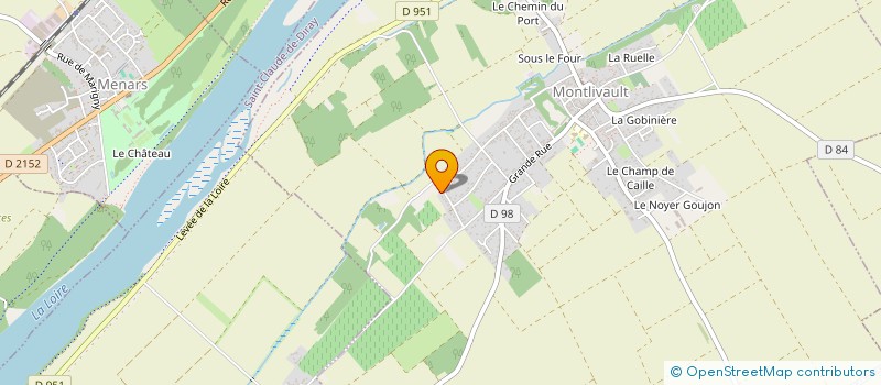 localisation de l'entreprise NEODYME  MONTLIVAULT