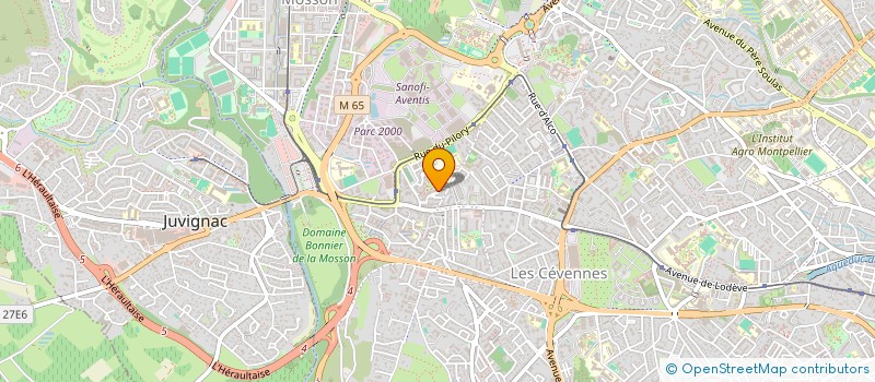 localisation de l'entreprise NEOEMPIRE  MONTPELLIER