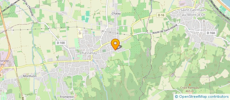 localisation de l'entreprise NEOEXPAT à CHASSELAY