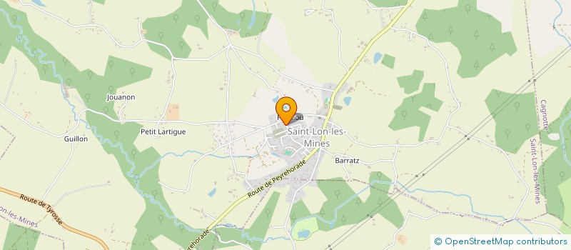 localisation de l'entreprise NEOFACTLANDES  SAINT-LON-LES-MINES