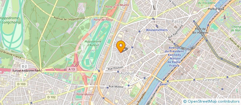 localisation de l'entreprise NEOFI SOLUTIONS à RUEIL-MALMAISON