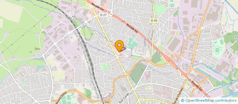 localisation de l'entreprise NEOFIT à RIORGES