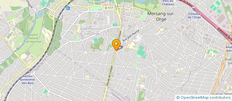 localisation de l'entreprise NEOGONE  EVRY-COURCOURONNES