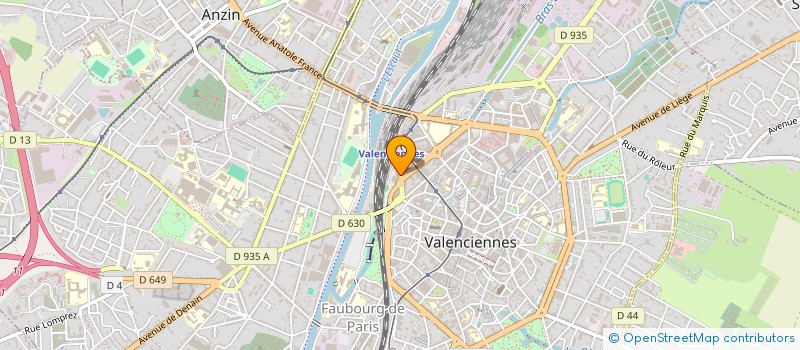 localisation de l'entreprise NEOGTECH à VALENCIENNES