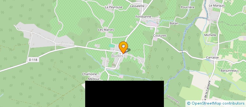 localisation de l'entreprise NEOGYS  BUDOS