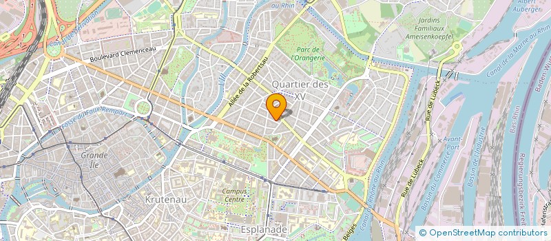 localisation de l'entreprise NEOIDEA à STRASBOURG