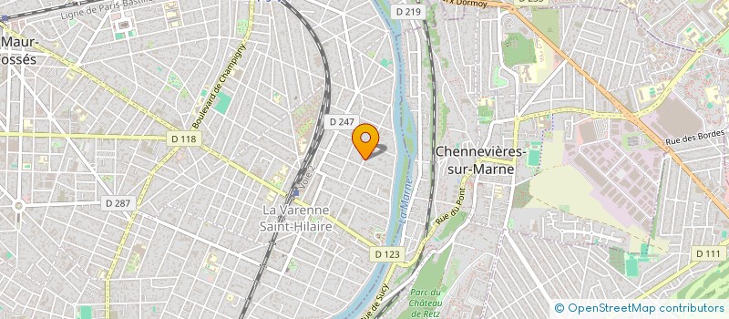 localisation de l'entreprise NEOJEM à SAINT-MAUR-DES-FOSSES