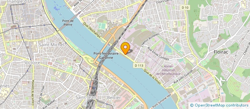 localisation de l'entreprise NEOJEUX à BORDEAUX