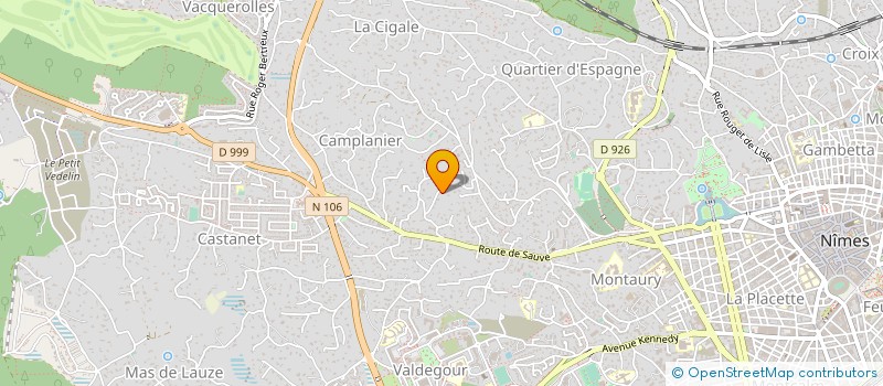 localisation de l'entreprise NEOKAD à NIMES