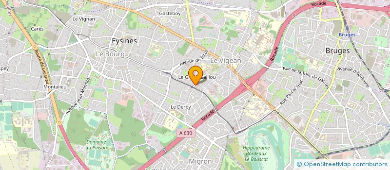 localisation de l'entreprise NEOKORTEX PROMOTION LTD à BORDEAUX