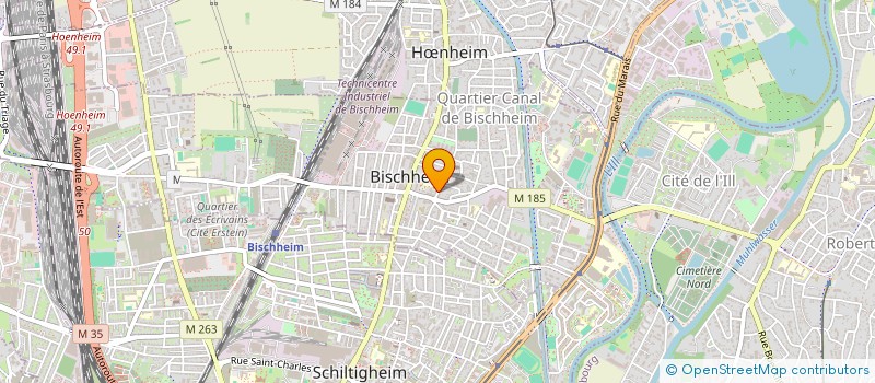 localisation de l'entreprise NEOL à BISCHHEIM