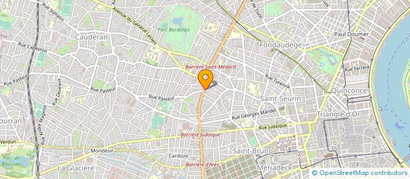 localisation de l'entreprise NEOLAB à BORDEAUX