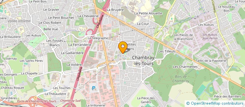 localisation de l'entreprise NEOLABS  CHAMBRAY-LES-TOURS