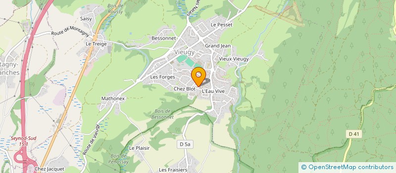 localisation de l'entreprise NEOLAC  ANNECY