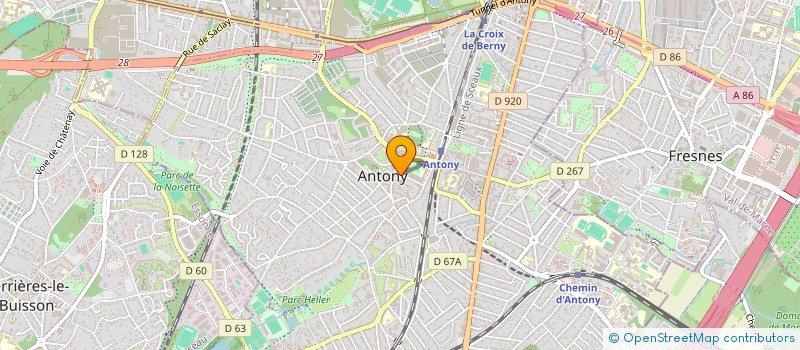 localisation de l'entreprise NEOLCAP à ANTONY