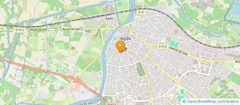 localisation de l'entreprise NEOLDING  AGDE