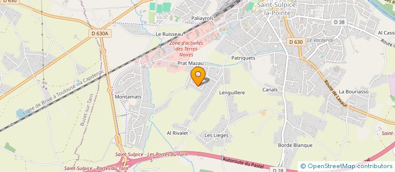 localisation de l'entreprise NEOLIA INGENIERIE à SAINT-SULPICE-LA-POINTE