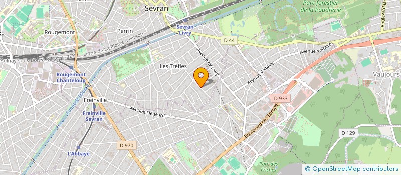 localisation de l'entreprise NEOLINK à SEVRAN
