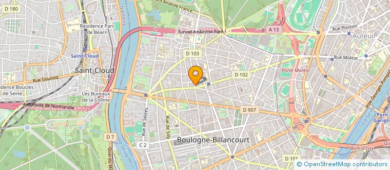 localisation de l'entreprise NEOLINK SOLUTIONS  BOULOGNE-BILLANCOURT