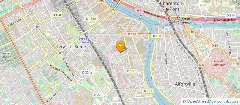 localisation de l'entreprise NEOLINKS à IVRY-SUR-SEINE
