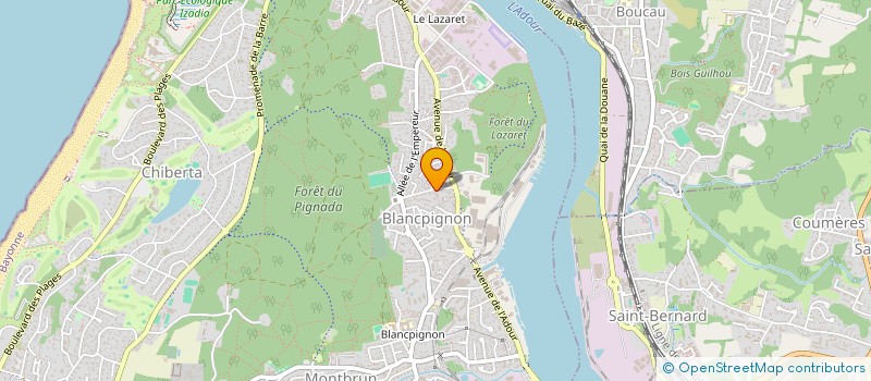 localisation de l'entreprise NEOLISTO  ANGLET