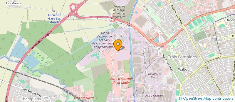 localisation de l'entreprise NEOLOC à SAINT-BRICE-COURCELLES