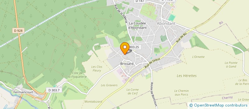 localisation de l'entreprise NEOLOG à ABONDANT