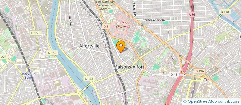 localisation de l'entreprise NEOLOG  MAISONS-ALFORT