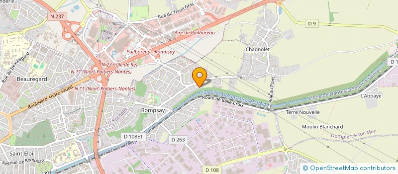 localisation de l'entreprise NEOLOG  PERIGNY